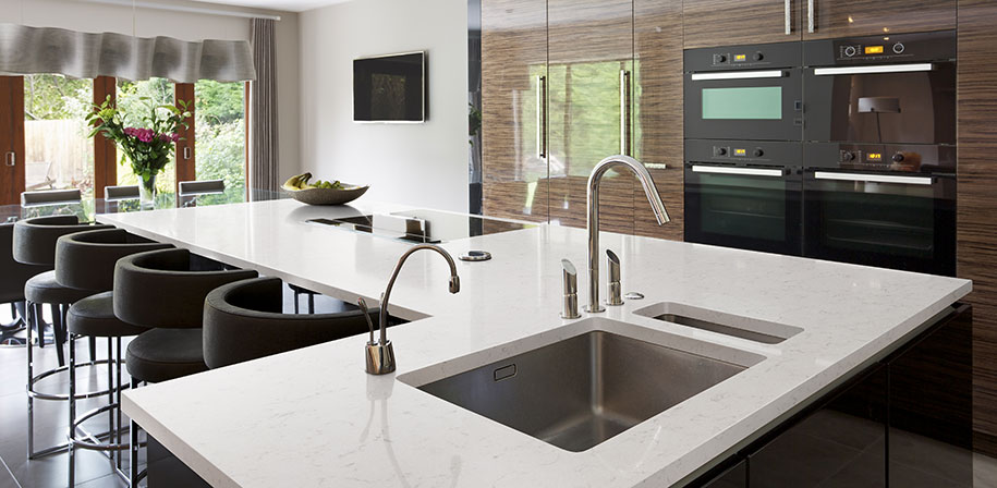 New Carrara Marmi Quartz Countertops