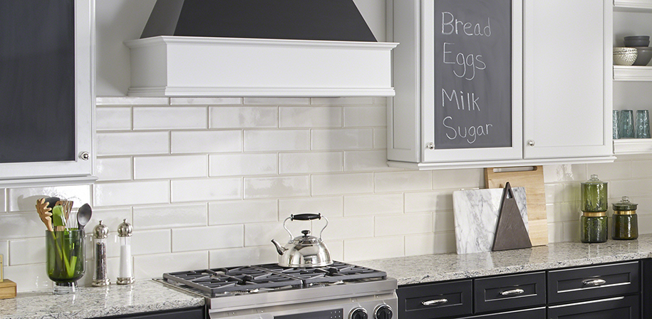 Antique White Glazed Handcrafted 4x12| Backsplash/WallTile