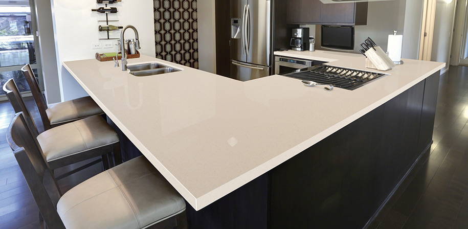 Pebble Rock Beige Quartz Countertops Q Premium Natural Quartz