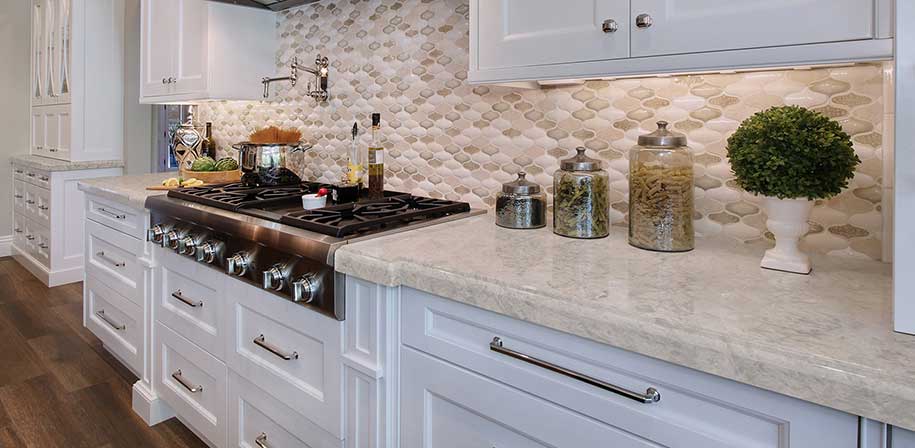 Cream Quartz Countertops, Cream Color Kitchen Cabinets With Quartz Countertops