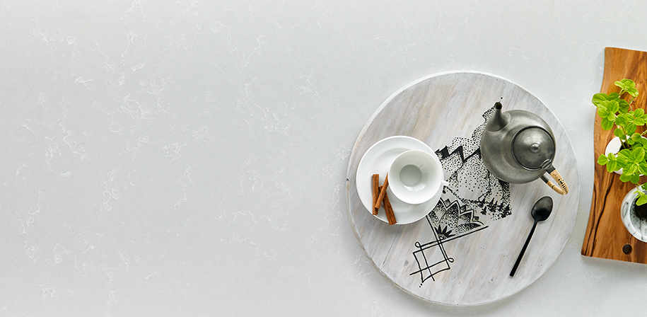 Smoked Pearl Quartz Countertops