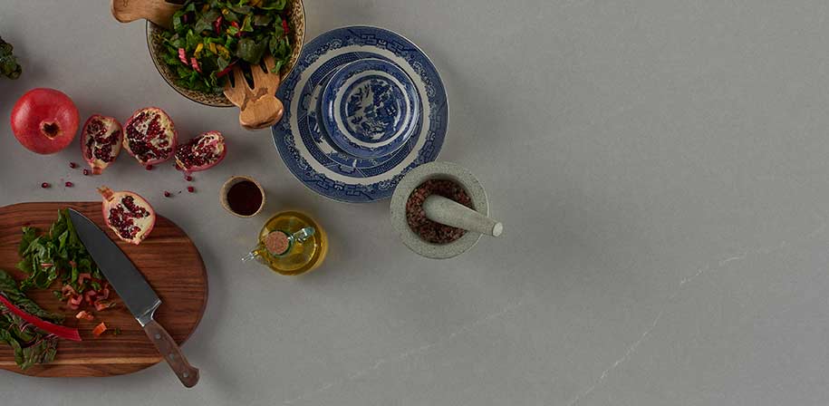 Soapstone Mist Quartz Countertop closeup