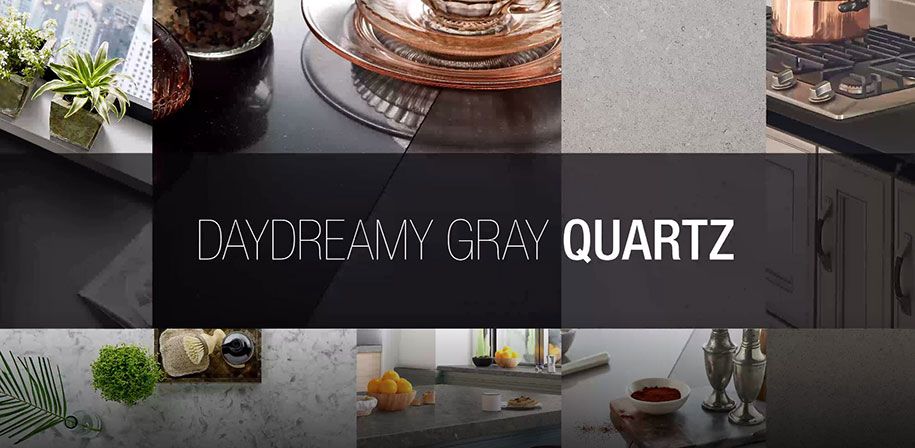 Daydreamy Gray Quartz Countertop Video