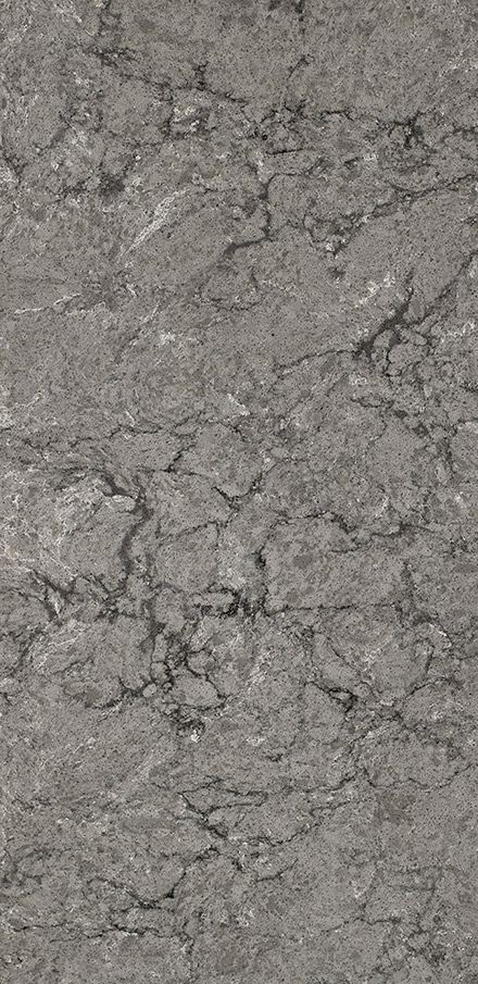 Fantasy Gray Quartz Countertop Closeup