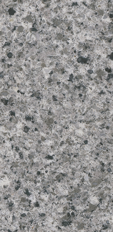 Pearl Gray Quartz Countertop closeup