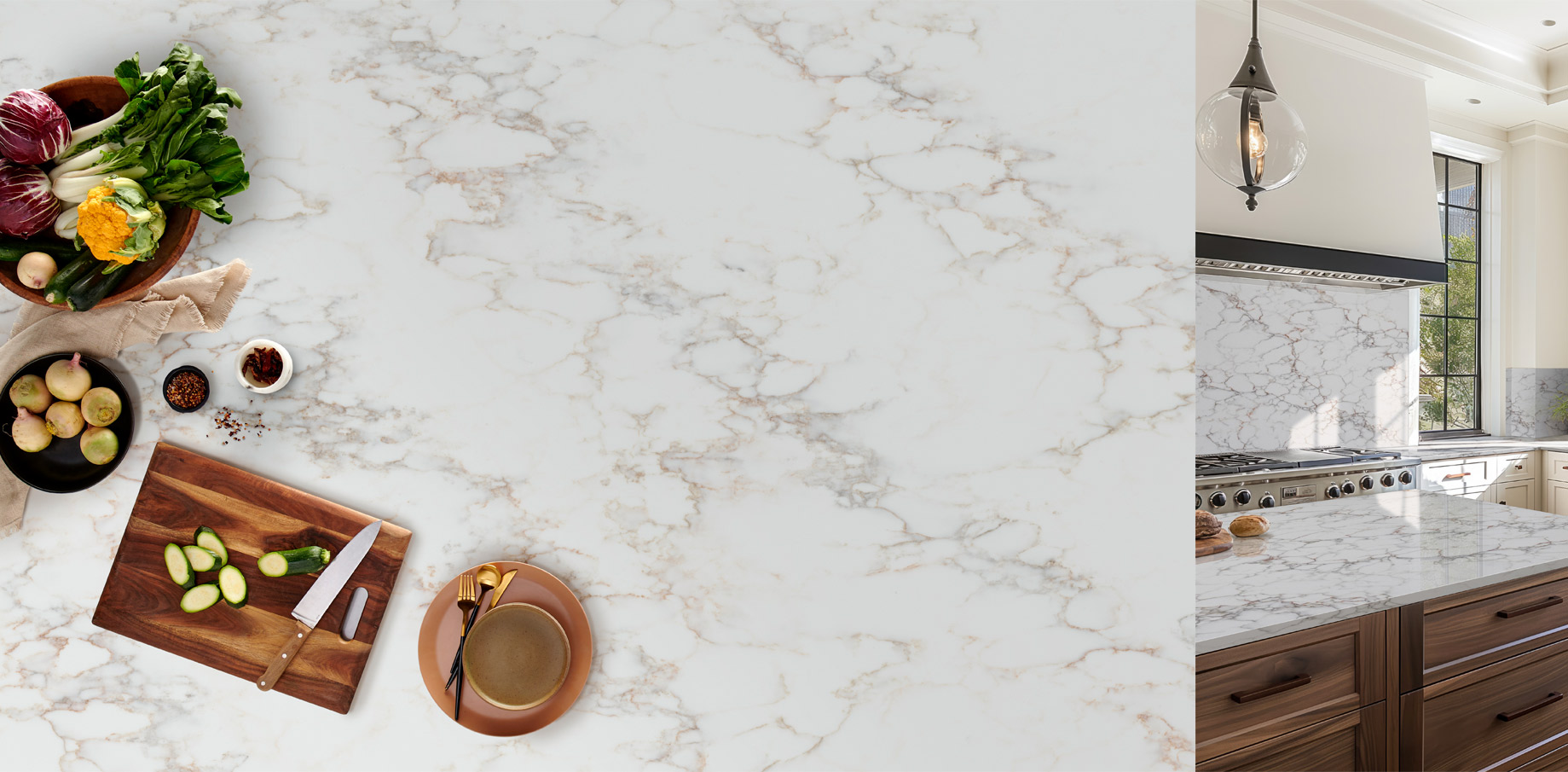 calacatta cinela quartz color