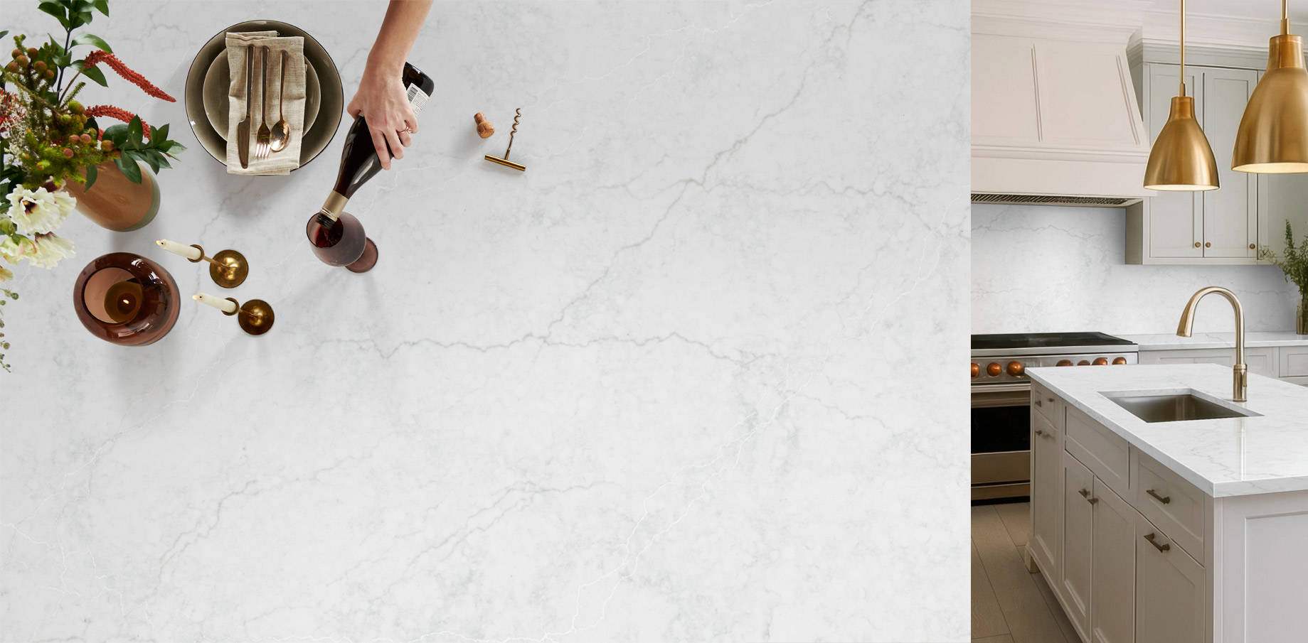 CALACATTA MIRAGGIO LUSSO quartz color