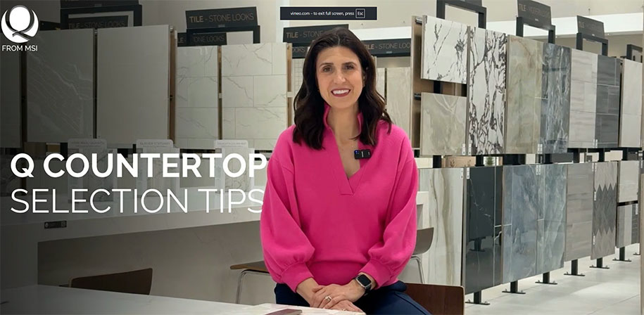 How to Choose the Perfect Q Countertop Video