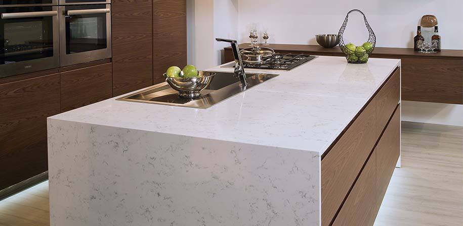 white silestone countertops