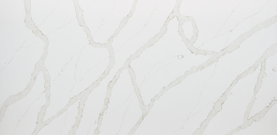 Calacatta Goa Marble Look Quartz Slab