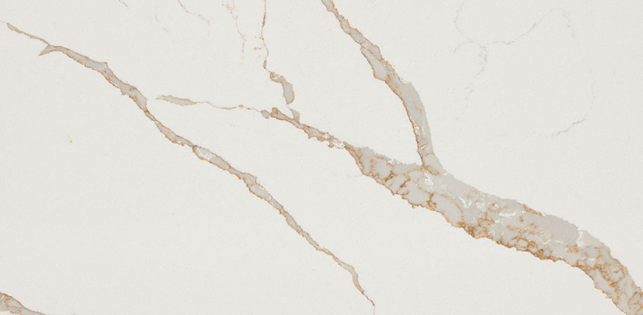 Calacatta Laza Oro Quartz Closeup