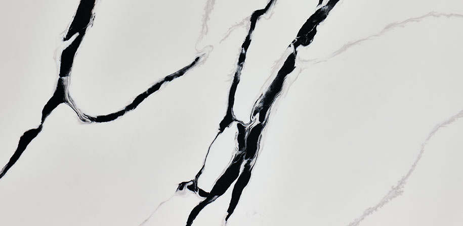 Calacatta Lumanyx Quartz  Closeup