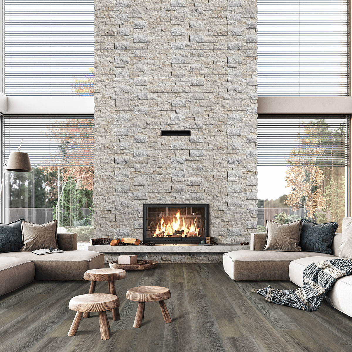 Mayra White Stacked Stone - MSI Wall Tile & Veneers