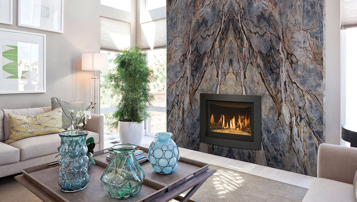 Tempest Wall in Fireplace