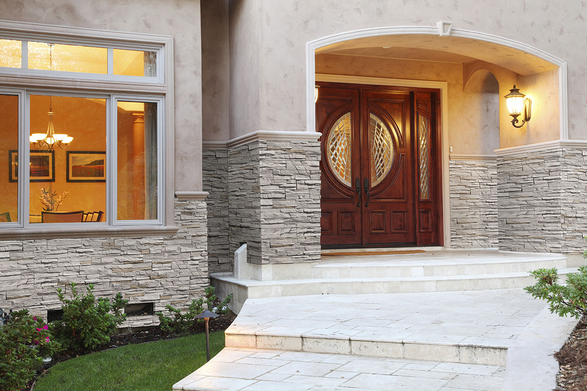 Peninsula Cream Stacked Stone Wall Tile & Veneers by MSI