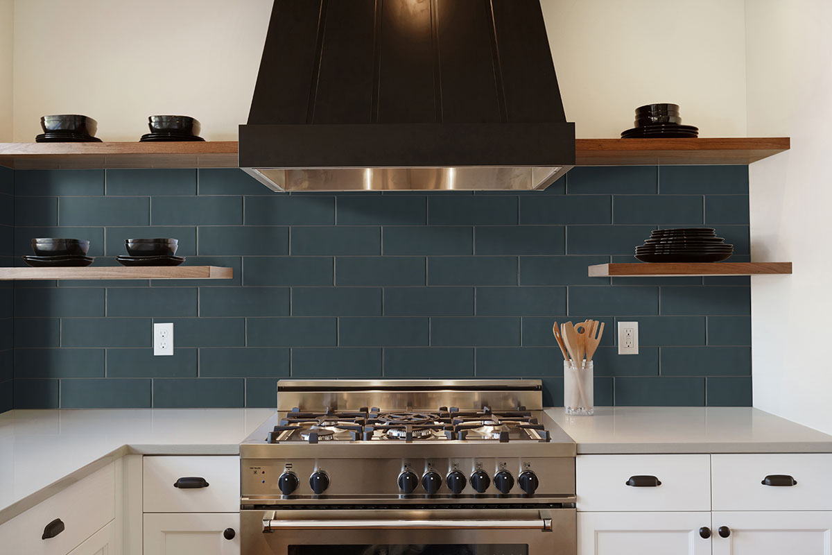 『Ral SWING NAVY XL』 Urbano Navy Tile - MSI Backsplash Tile