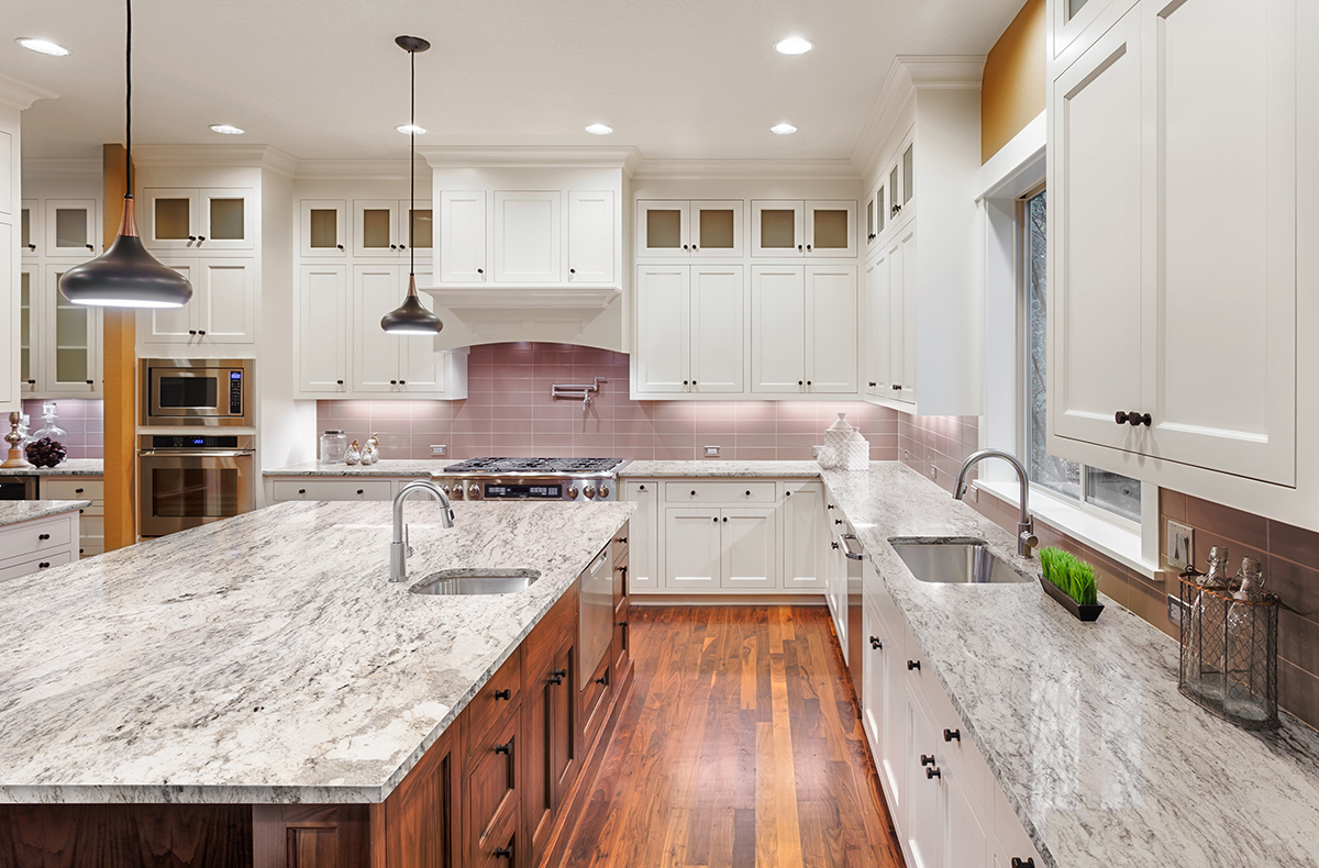 White Granite Countertops – Granite & Quartz countertops. Kitchen