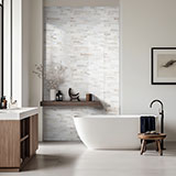 Angora Subway Polished Tile 2x6