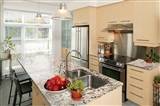 Bianco Antico Granite countertop in kitchen