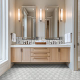 Bianco Dolomite Alana Polished Mosaic Tile