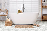 Bianco Dolomite Alana Polished Mosaic Tile