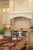 Tuscany Ivory Subway Tile 2x4 backsplash in kitchen