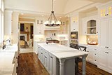 Calacatta Gold Marble Countertops in Kitchen