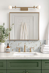 Calacatta Gold Matte 1x6 Stack Pattern Tile