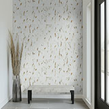 	Calacatta Gold Matte 1x6 Stack Pattern Tile Entryway