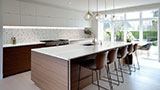 Calacatta Gold Matte 1x6 Stack Pattern Tile