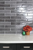 Renzo Storm Ceramic Wall Tile in living room wall