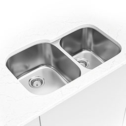 Double Bowl 60/40 - 3120s stainless steel undermount kitchen sink