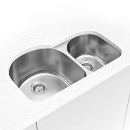 Double Bowl 60/40 - 3120 stainless steel undermount kitchen sink