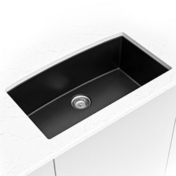 Black Quartz Single Bowl 3219 kitchen sink