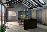 Ubatuba Granite Countertop in Kitchen