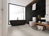 Ubatuba Granite Countertop in Bathroom