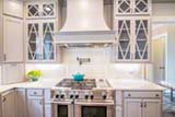 Whisper White Subway Tile 3x6 backsplash in kitchen