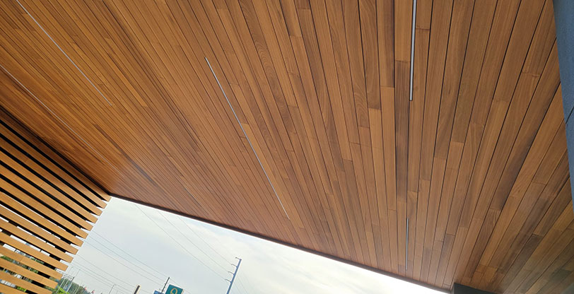 Orlando, FL, ID: MSIYOUS2LO – Natural Wood Screen and Ceiling Panels