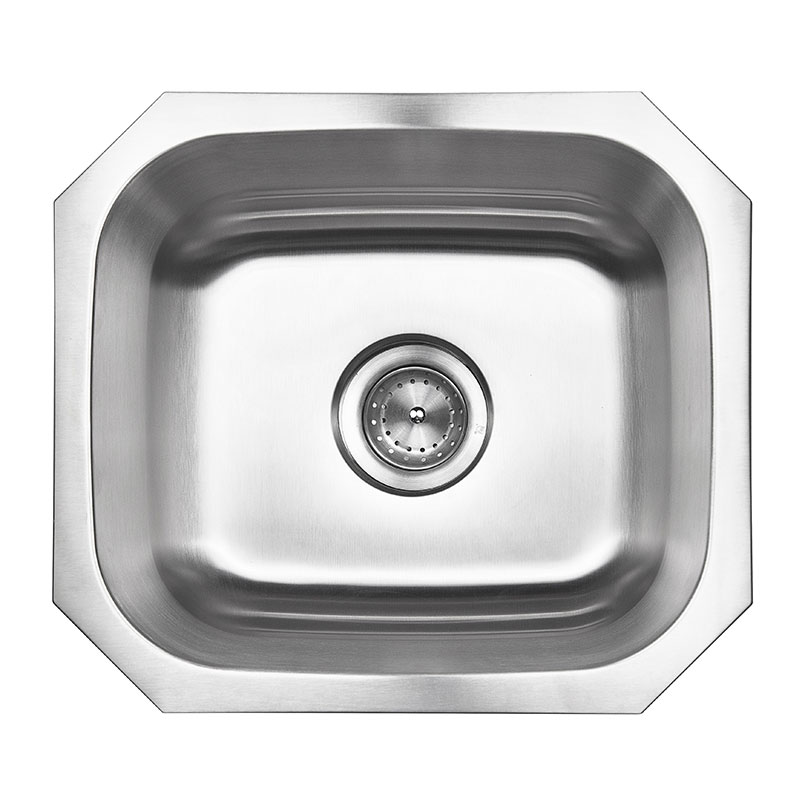 Single Bowl 1618 undermount utility sink Detail