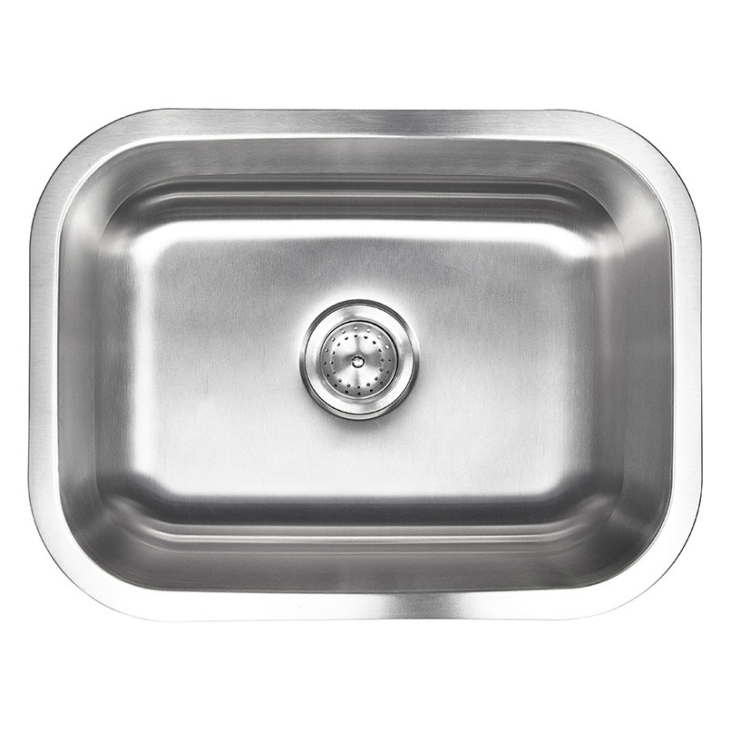 Single Bowl 2318 undermount utility sink Detail