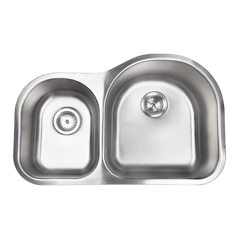 Double Bowl 40/60 - 3120 stainless steel undermount kitchen sink Detail