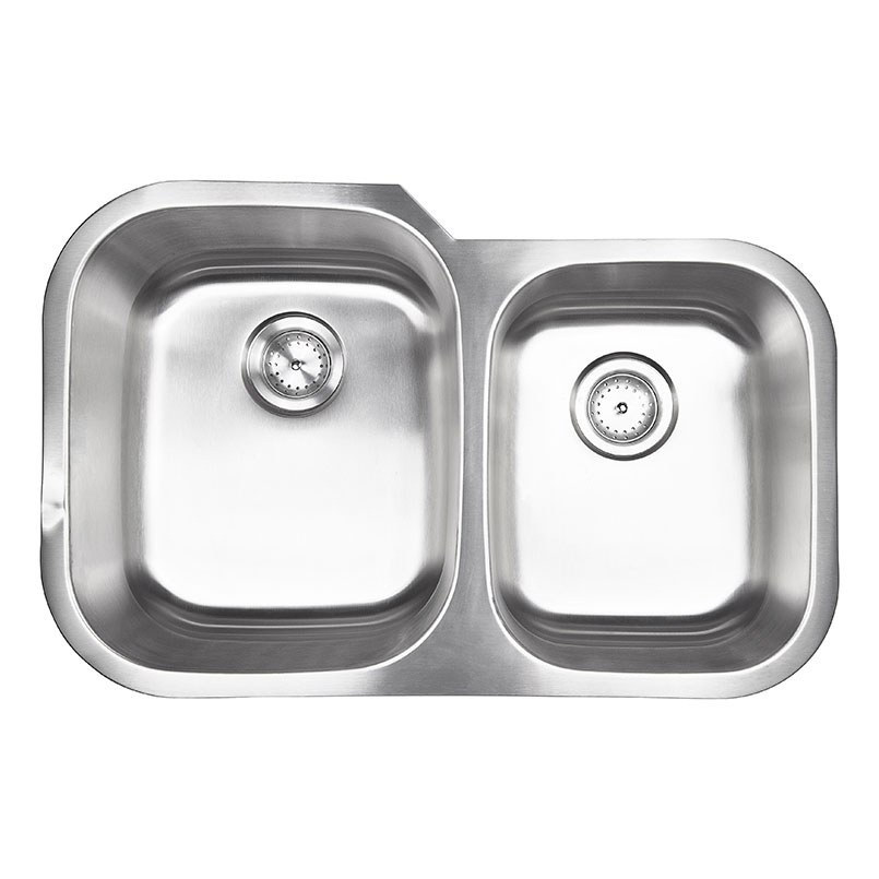 Double Bowl 60/40 - 3120s stainless steel undermount kitchen sink Detail