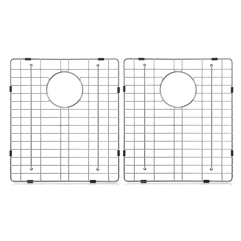 Double Bowl Handcrafted Kitchen Sinks Detail Grid
