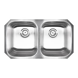 Double Bowl 50/50 - 3118 stainless steel undermount kitchen sink