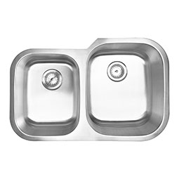 Double Bowl 40/60 - 3120s stainless steel undermount kitchen sink