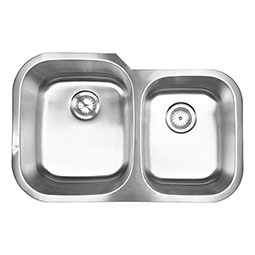 Double Bowl 60/40 - 3120s stainless steel undermount kitchen sink