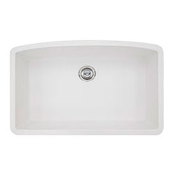 White Quartz Single Bowl 3219 kitchen sink