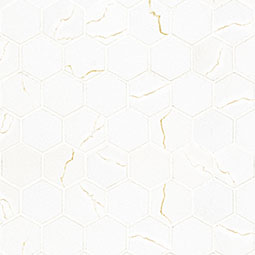 Miraggio Gold 2x2 Hexagon