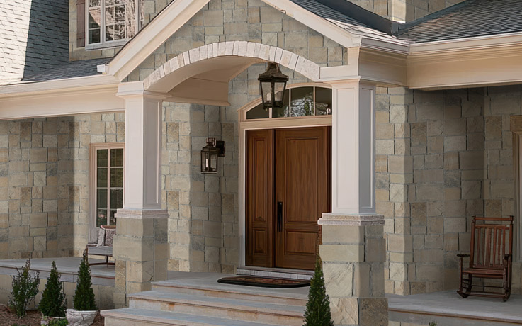 Fossil Rustic Squares & Rectangles House