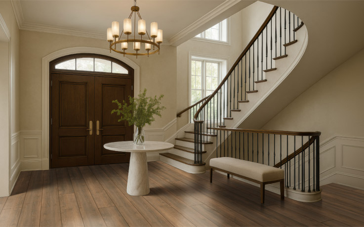 Fossil Rustic Squares & Rectangles House